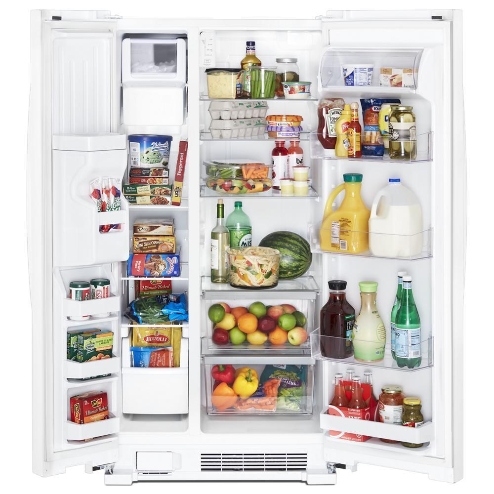 Whirlpool WRS315SDHW 36-inch Wide Side-by-Side Refrigerator - 24 cu. ft.