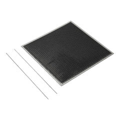 Whirlpool W11548460 Range Hood Replacement Filter Kit (Includes One Charcoal Filter and Two Clips)