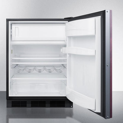Summit CT663BKIFADA 24" Wide Refrigerator-freezer, ADA Compliant (panel Not Included)