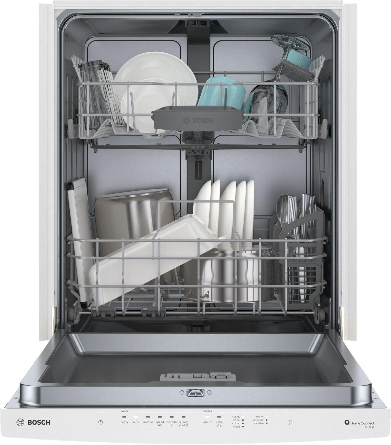 Bosch SHS53CD2N 300 Series Dishwasher 24" White