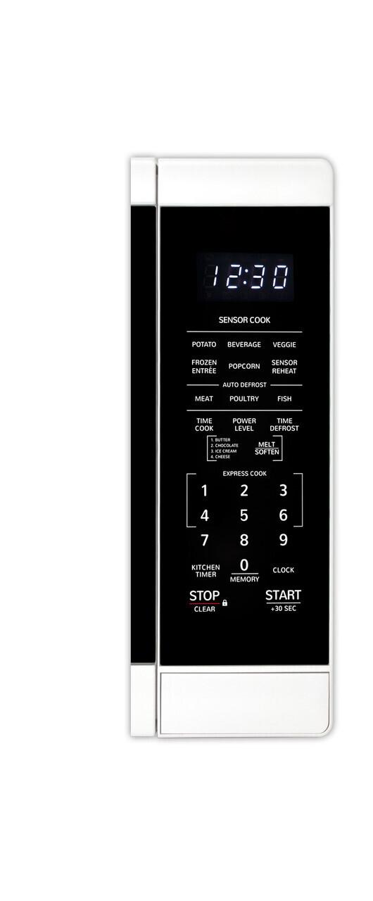 Sharp 1.4 cu. ft. White Countertop Microwave Oven