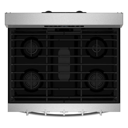 Whirlpool WFGS5730SZ 30-inch Gas Range with Air Cooking Technology and EZ-2-Lift™ Hinged Grates