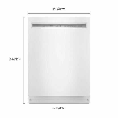 46 DBA Dishwasher with ProWash™, Front Control - White