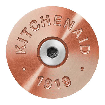 Maytag W11368841CF KitchenAid Commercial-Style Range Handle Medallion Kit - Copper (Includes Two Medallions, Screws, and One 1/8-IN Hex Wrench)