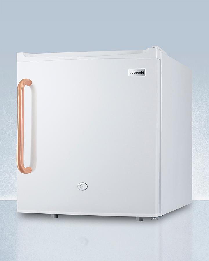 Summit Compact All-refrigerator With Antimicrobial Pure Copper Handle