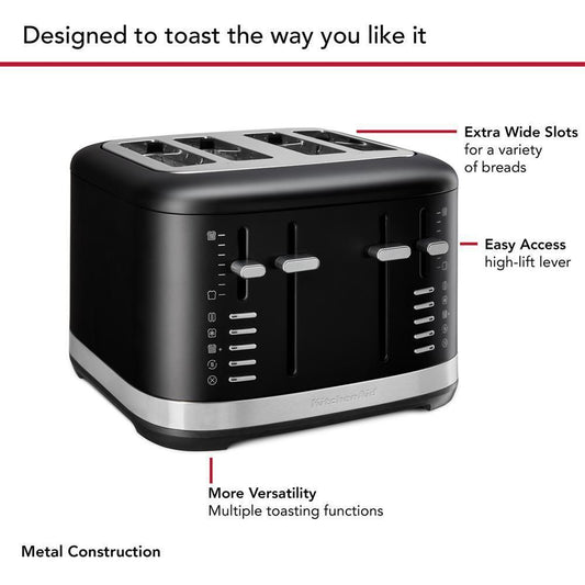 Kitchenaid KMT4109BM 4 Slice Toaster