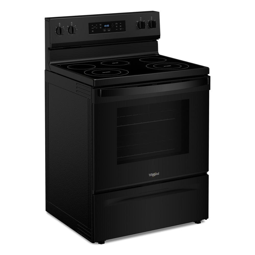 Whirlpool WFES3330RB 30-inch Electric Range with Steam Clean