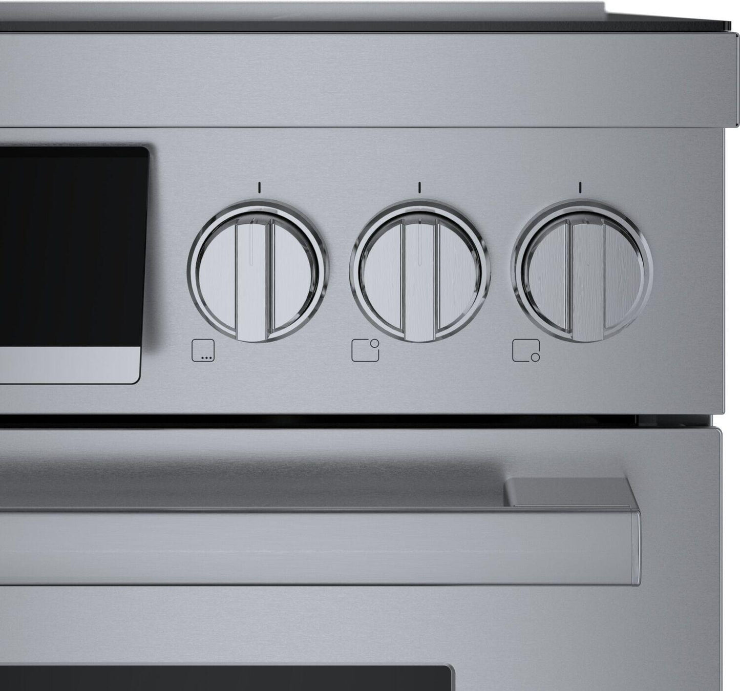 Bosch HIS8055U 800 Series, Induction freestanding range cooker, Stainless steel
