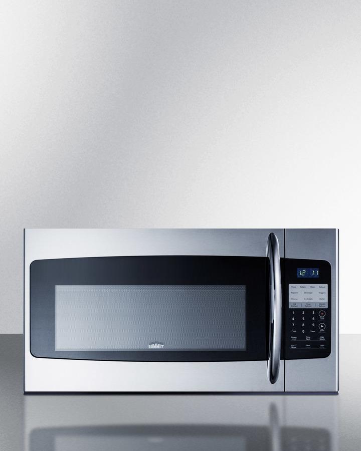 Summit OTRSS301 30" Wide Over-the-range Microwave