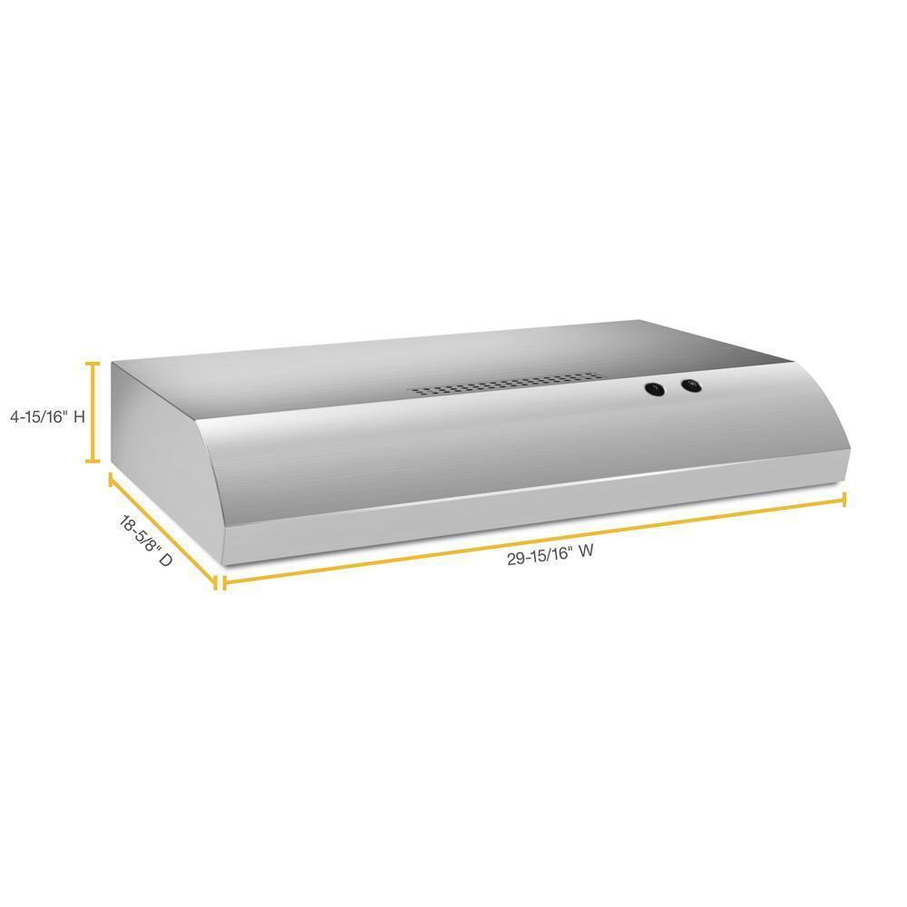 Kitchenaid UXT4030ADS 30" Range Hood with the FIT System