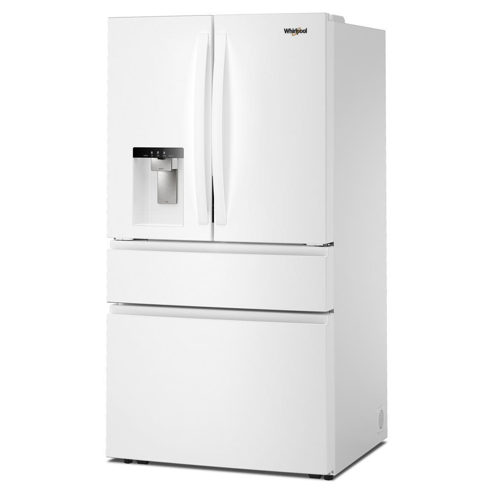 WRMF3636SW Whirlpool® 29 Cu. Ft. Family-Sized Capacity French door refrigerator with Flexible Temperature Drawer