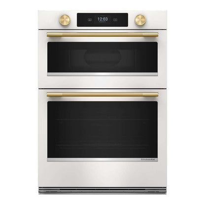 Kitchenaid KOEC730SPL 30-inch Smart Electric Combo Wall Oven with Assisted Cooking Modes