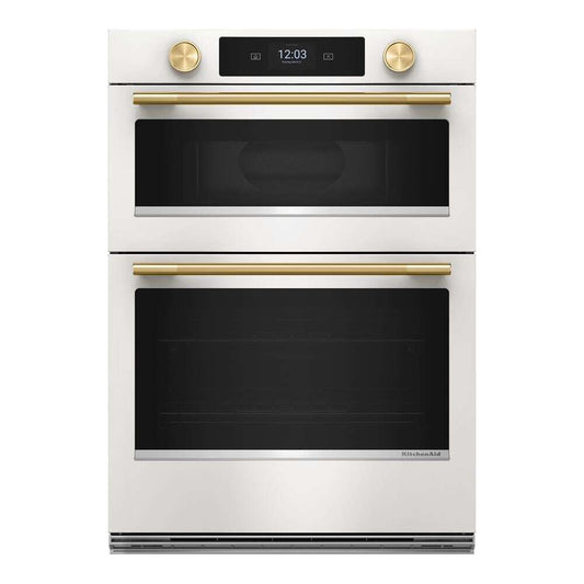 Kitchenaid KOEC730SPL 30-inch Smart Electric Combo Wall Oven with Assisted Cooking Modes