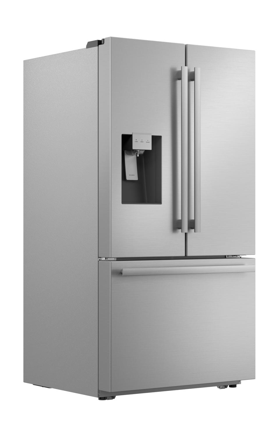 SJF2955KS Sharp French 3-Door Refrigerator with Water Dispenser