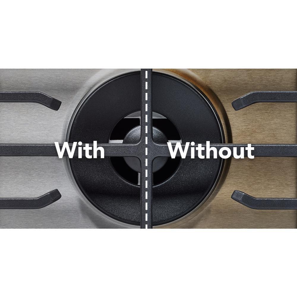 KCGK736SSS KitchenAid® 36 in. Gas Cooktop with 5 Burners and Integrated Wok Grate