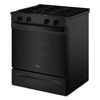 Whirlpool WSGS3330TB 30-inch Gas Range with No Preheat Mode and Slow Cook
