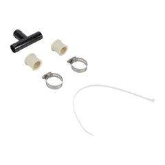 Whirlpool 285320 Washing machine siphon break assembly with 2 hose clamps, wire tie, and 2 drain hose sleeves - 1 pack