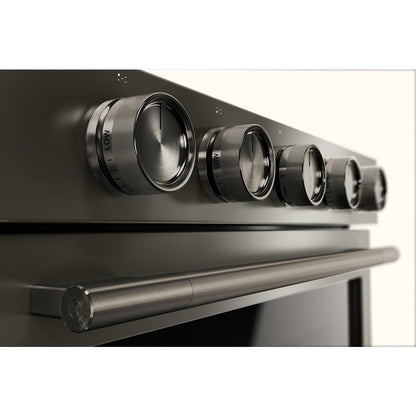 Kitchenaid KSGS530SBE 5.0 Cu. Ft. Smart Slide-in Gas Range with Convection Cooking Modes and 2-in-1 Burner
