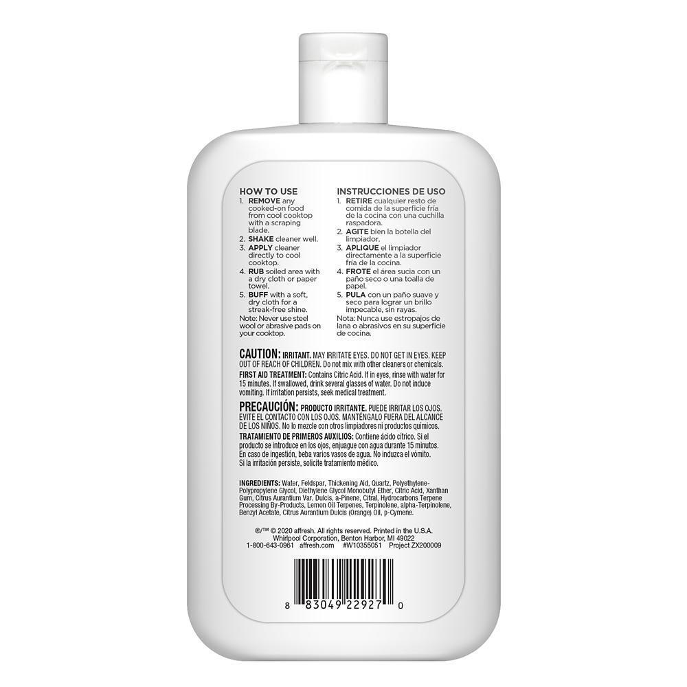 Whirlpool W10355051 Affresh® Cooktop Cleaner