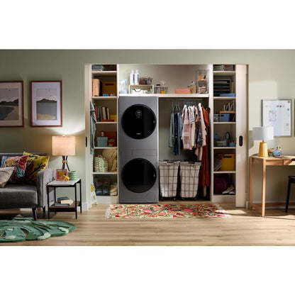 Whirlpool WFH5424SJ Compact ENERGY STAR® Ventless Heat Pump Laundry Tower with 2.7-cu ft Washer and Electric 4.3-cu ft Dryer