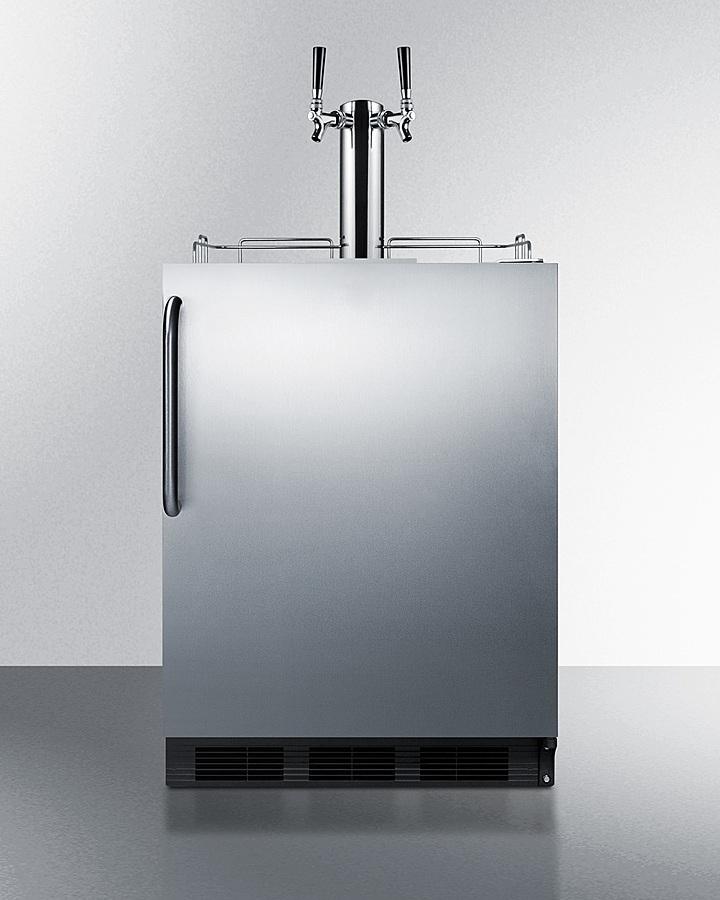 Summit SBC58BLBICSSADA 24" Wide Built-in Kegerator, ADA Compliant