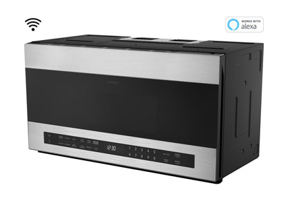 Sharp SMO1969JS 1.9 cu. ft. Smart Over-the-Range-Microwave Oven