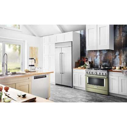 KFDC506JAV KitchenAid® 36'' Smart Commercial-Style Dual Fuel Range with 6 Burners