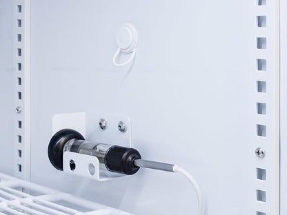 Summit ARS8MLMCLK Purpose-built All-refrigerator for Breast Milk Storage With 4 Interior Locking Compartments, Antimicrobial Silver-ion Handle, and A Hospital Grade Cord With 'green Dot' Plug