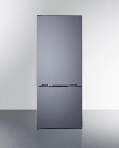 Summit FFBF154SSLHD 28" Wide Bottom Mount Refrigerator-freezer