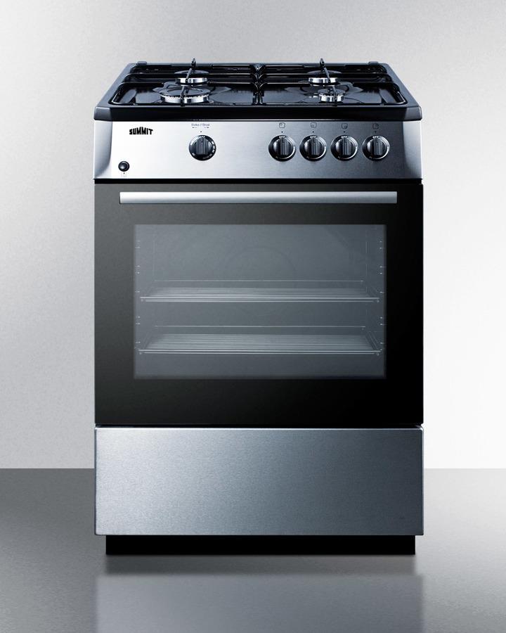 Summit PRO24G 24" Wide Gas Range