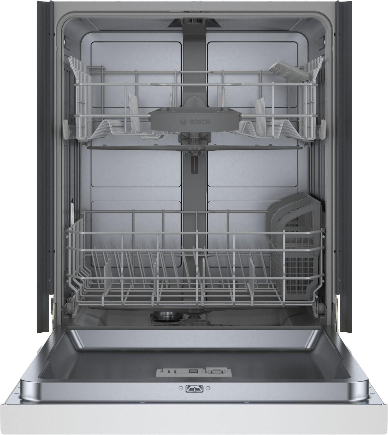 Bosch SHE3AEM2N 100 Series Dishwasher 24" White