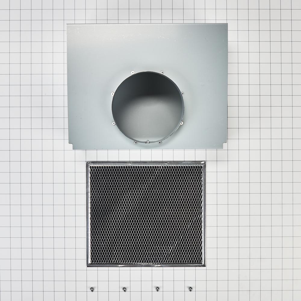 Whirlpool W11446297 Range Hood Recirculation Filter Kit - Converts from Exterior Venting to Recirculating for Models WVW91330KS and WVW91336KS