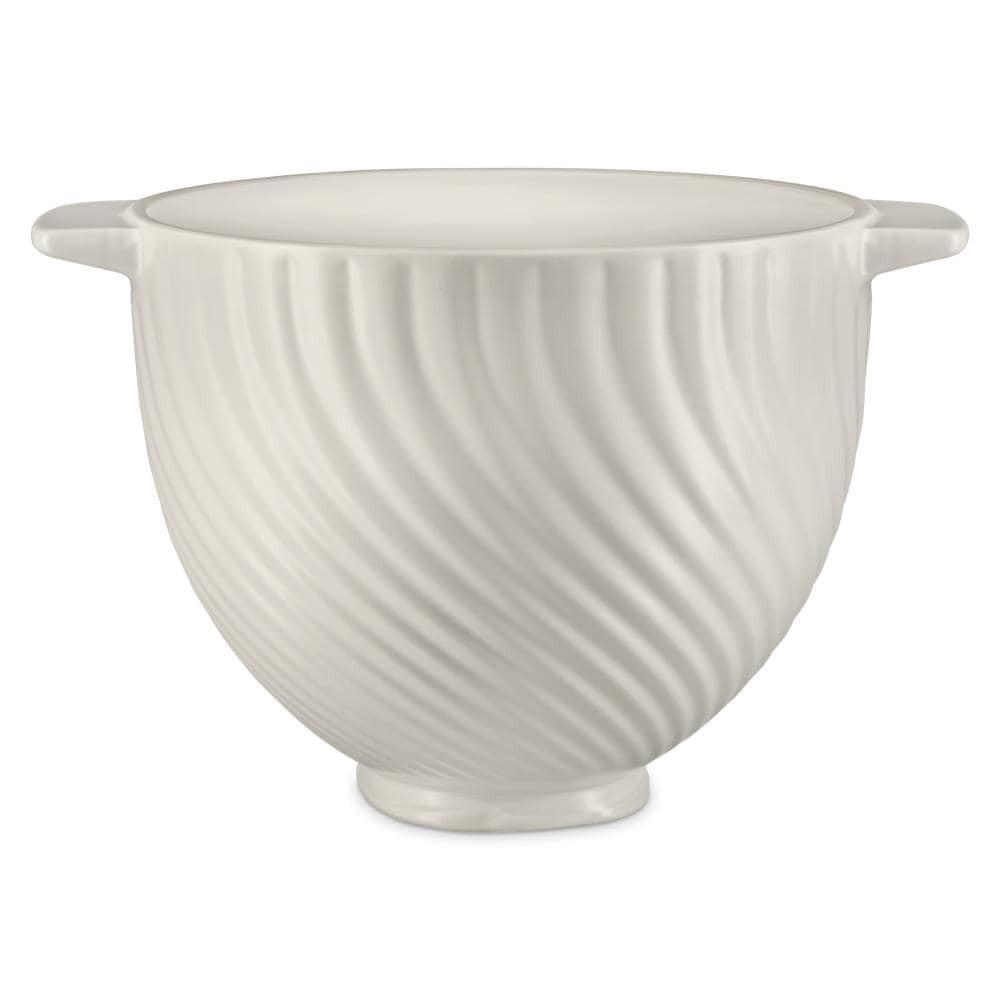 Kitchenaid KSM2CB5MR 5 Quart Meringue Ceramic Bowl