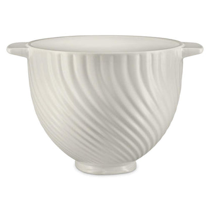 Kitchenaid KSM2CB5MR 5 Quart Meringue Ceramic Bowl