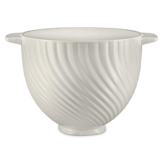 Kitchenaid KSM2CB5MR 5 Quart Meringue Ceramic Bowl