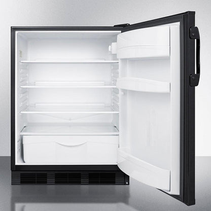 Summit FF6BK7 24" Wide All-refrigerator