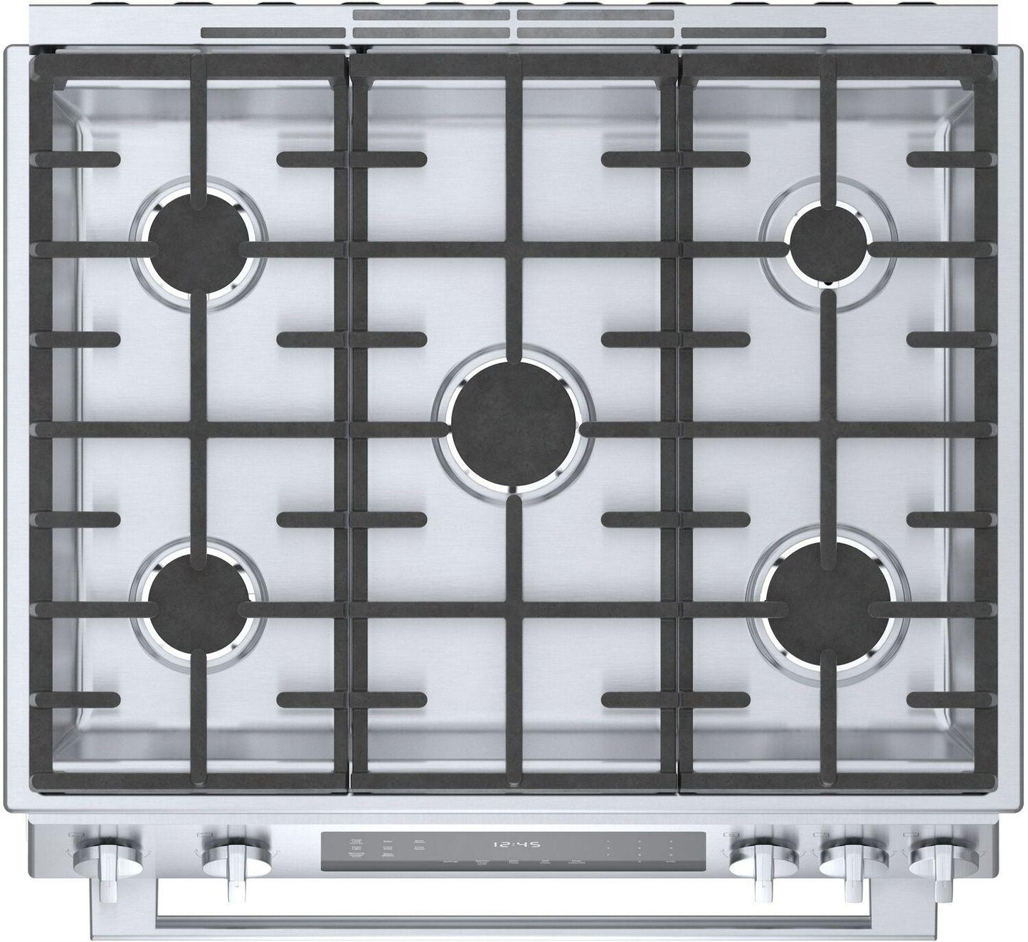Bosch HGI8056UC 800 Series, Gas slide-in range, 30'', Stainless steel