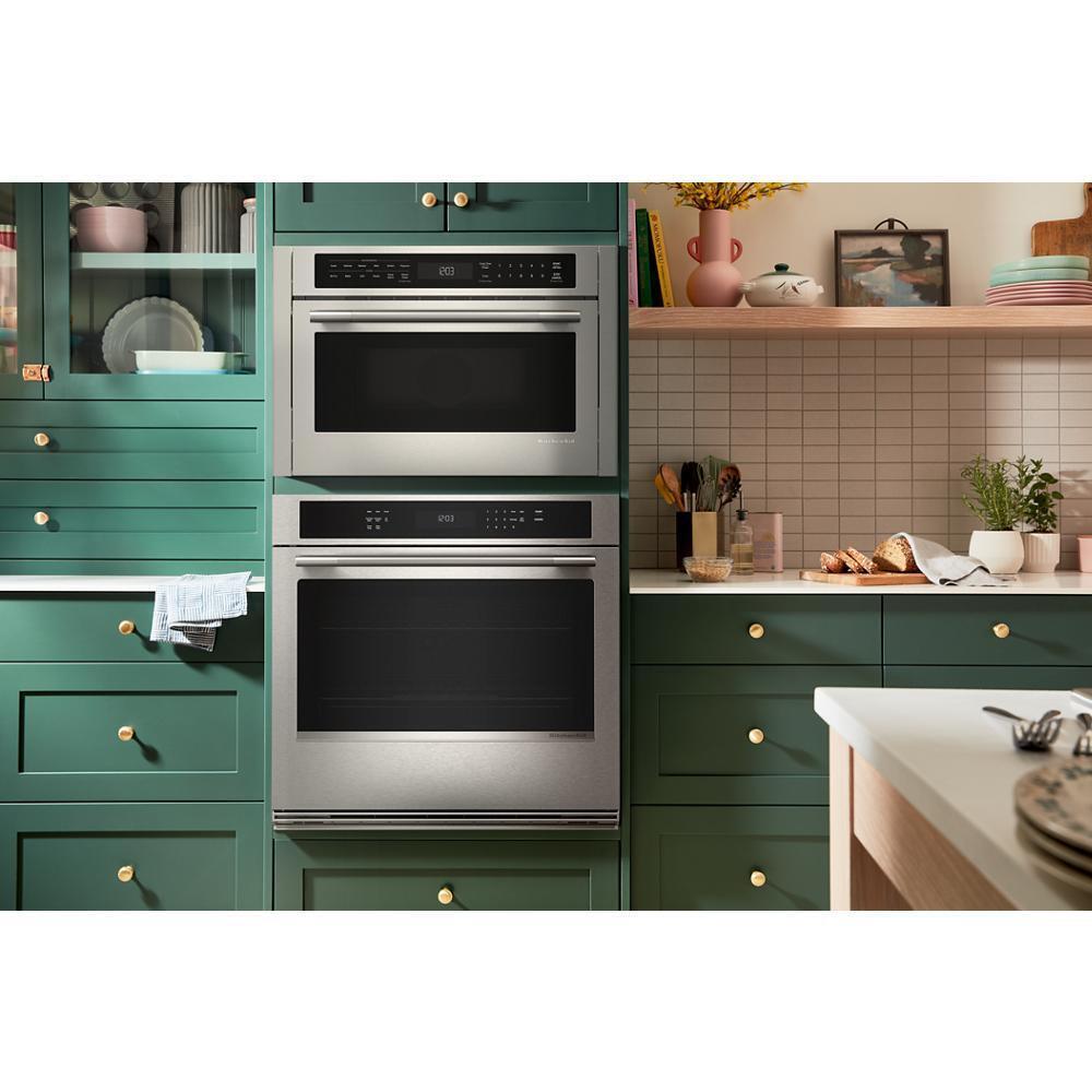 Kitchenaid KMBS724SPS 24" Built-In More-In-One Convection Microwave Speed Oven with Air Fry Mode