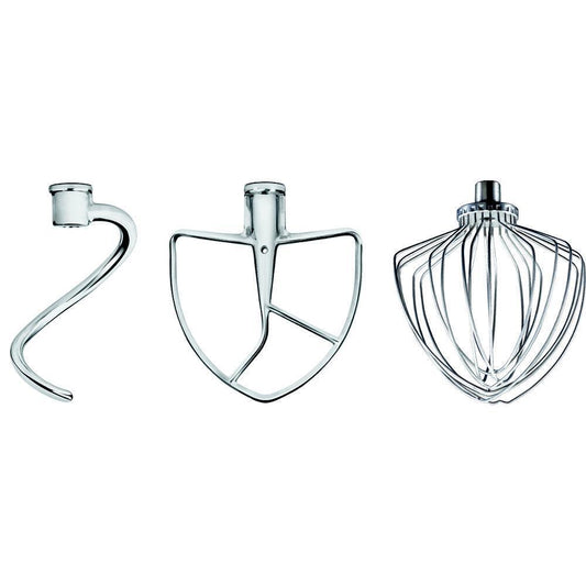 Kitchenaid KSM7BL3PSS 3 Piece Stainless Steel Accessory Set for select KitchenAid® Bowl-Lift Stand Mixers
