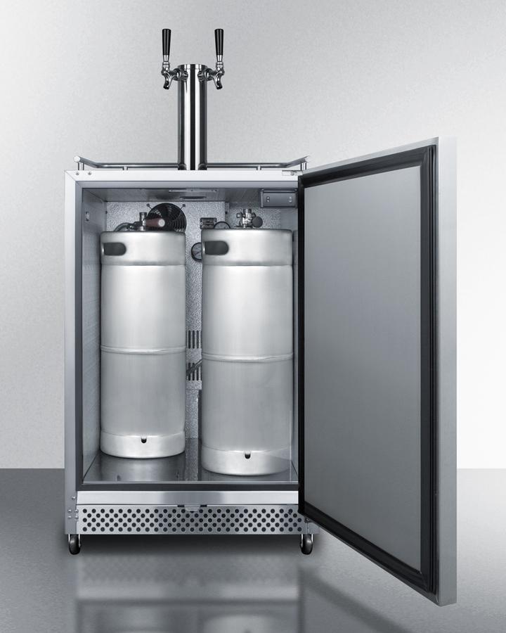 Summit 24" Wide Built-in Outdoor Kegerator