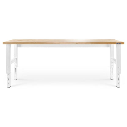Gladiator GAWB08HWGW 8' Adjustable Height Hardwood Workbench