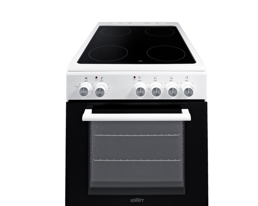 Summit REXT20W 20" Wide Electric Smooth-top Range