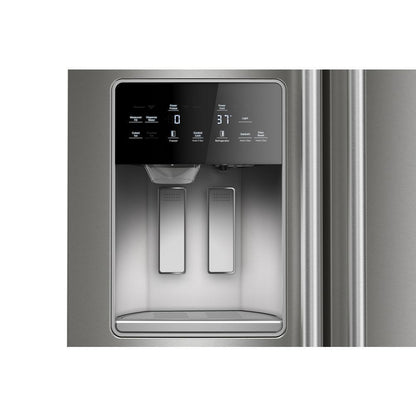 Maytag MRSC6636RZ 36-inch Wide Counter-Depth Side-by-Side Refrigerator with Arctic Blue Interior - 20.8 Cu. Ft.