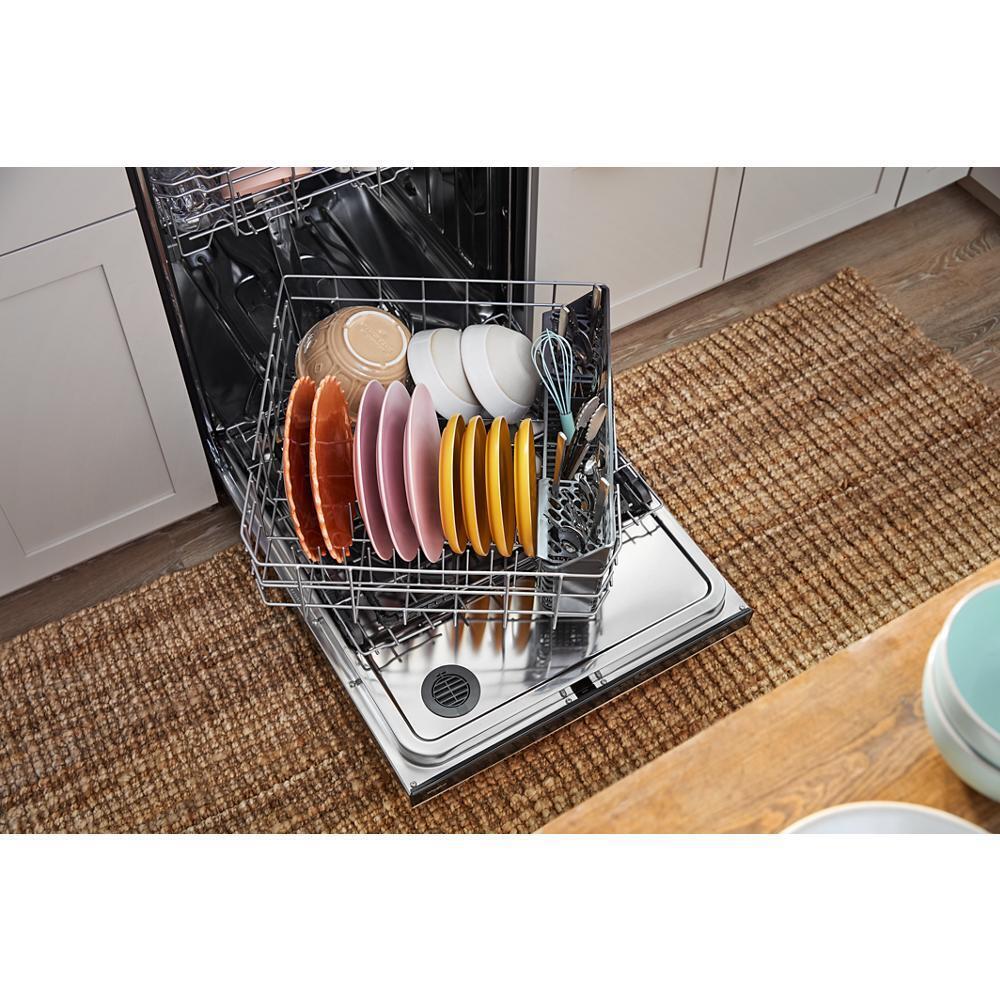 Whirlpool WDT745SASZ 24" Stainless Steel Dishwasher with Spin&Load Rack and AI Intelligent Wash - 50 dBA