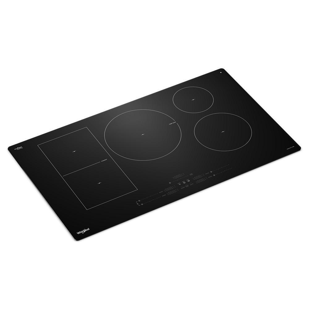 Whirlpool WCIT7536SB 36" Intelligent Induction Cooktop with Temp Cook™ Technology and WipeClean™ Coating