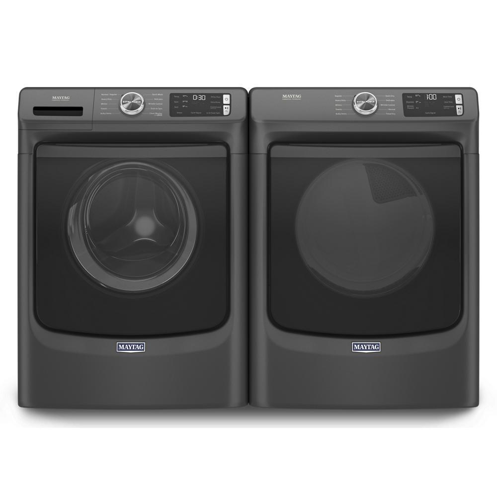 Maytag MED5630MBK Front Load Electric Dryer with Extra Power and Quick Dry cycle - 7.3 cu. ft.