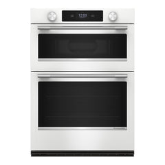 Kitchenaid KOEC730SWH 30-inch Smart Electric Combo Wall Oven with Assisted Cooking Modes - White