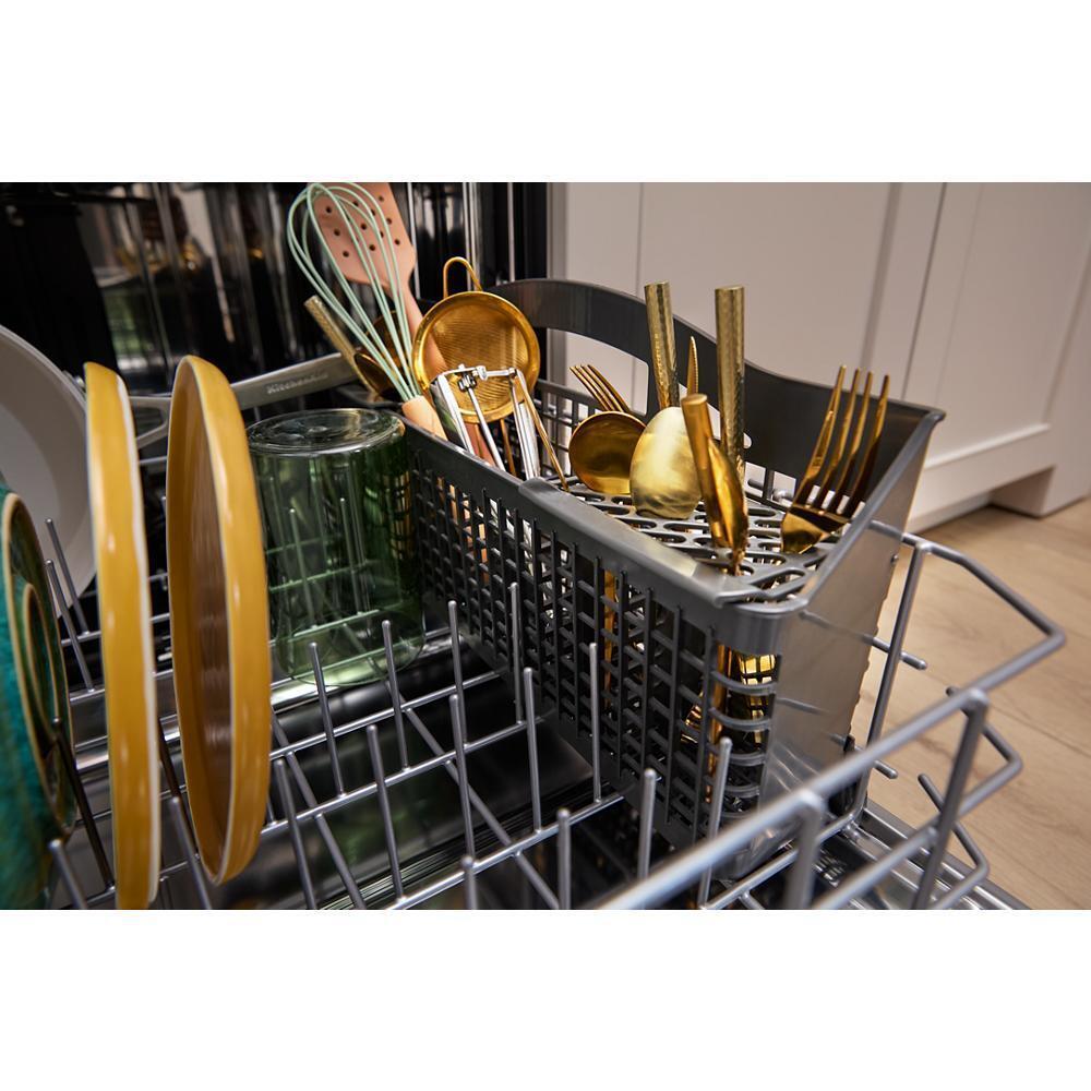 Kitchenaid KDTS324SPS Third Level Jet Rack Dishwasher with 40+ Total Wash Jets, 41 dBA