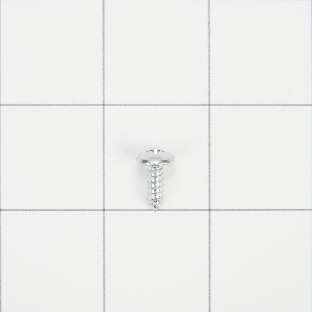 Kitchenaid W10113901A Slide-in Range Rear Filler Kit, Stainless Steel, with (1) triangular fill strip, (2) mounting brackets, and two screws