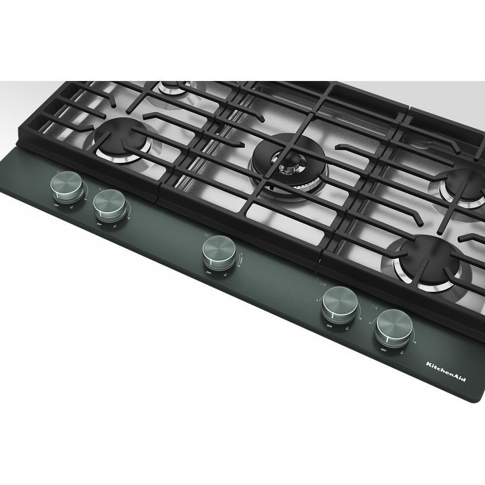 KCGK736SJP KitchenAid® 36 in. Gas Cooktop with 5 Burners and Integrated Wok Grate